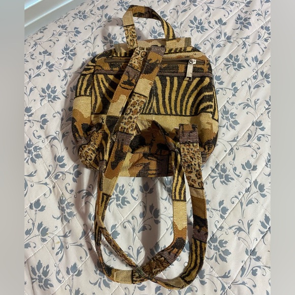 Festival Safari Print Mini Back Pack - Picture 4 of 6